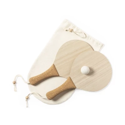 Wooden & cork rackets 