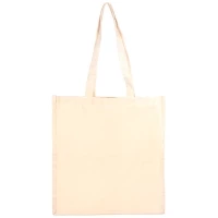 Sac coton canvas 240 gr 39 x 42 x 13 cm