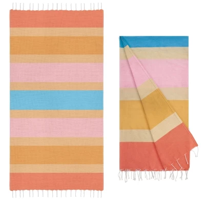 Fouta multicolore 90 x 180 cm