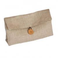 Pochette en lin fabriquée en France