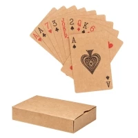 Jeu de cartes papier recyclé