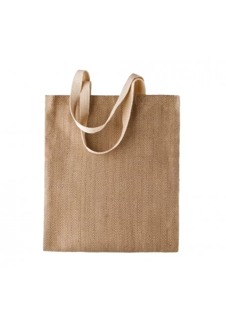 Sac toile de jute  42 x 37 cm