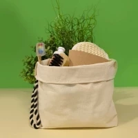 Trousse coton 140 gr 26 x 18 x 5 cm