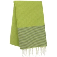 Fouta nid d\'abeille personnalisable