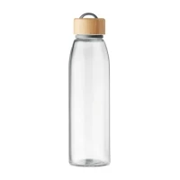 Bouteille 500 ml verre & bambou