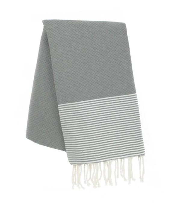 Fouta nid d\'abeille personnalisable