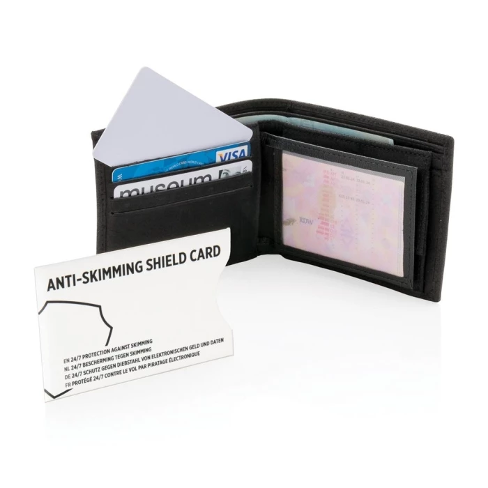 Anti-skimming RFID shield card 