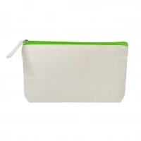 Trousse coton bio zip coloré