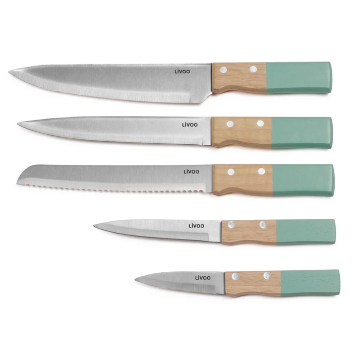 Set complet de 5 couteaux