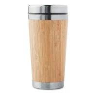 Thermos bambou double paroi 400ml