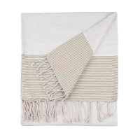 Fouta rayée 90 x 180 cm - Outlet