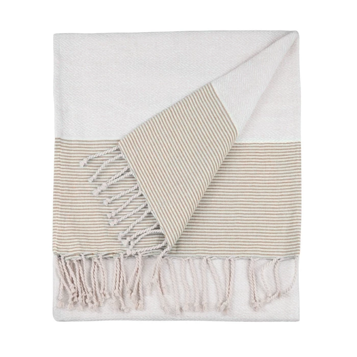 Fouta rayée 90 x 180 cm - Outlet