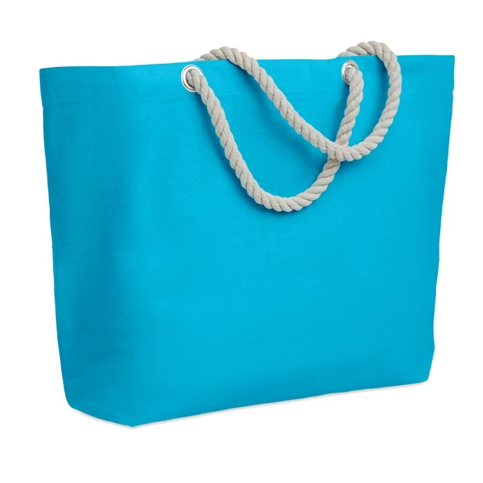 Sac coton anses torsadées 55 x 39 x 15 cm