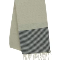 Fouta nid d\'abeille personnalisable