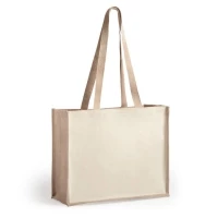 Sac bi-matière 39 x 31,6 x 16 cm