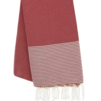 Fouta nid d\'abeille personnalisable