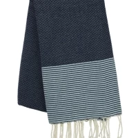 Fouta nid d\'abeille personnalisable