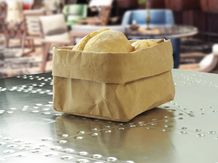 Panier à pain en papier lavable