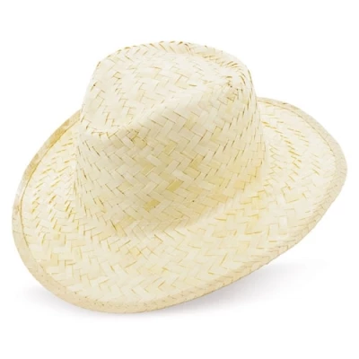 Chapeau feuille de palmier claire