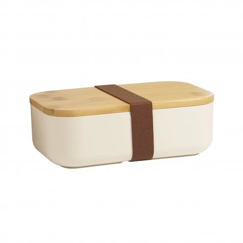 Lunch box couvercle bambou