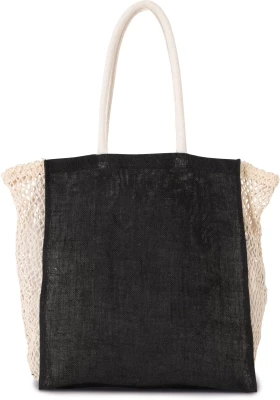 Sac Jute & Coton 37 x 42 x 20 cm