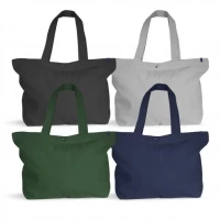 Sac plage en coton bio 220gr 60 x 40 x 16 cm