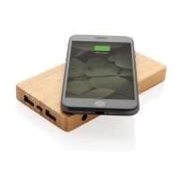 Chargeur Induction 4000mAh en bambou