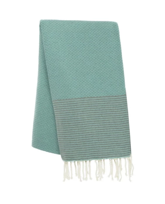 Fouta nid d\'abeille personnalisable