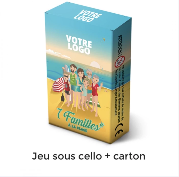 Jeu 7 familles à la plage