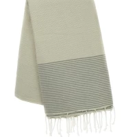 Fouta nid d\'abeille personnalisable