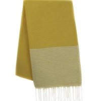 Fouta nid d\'abeille personnalisable