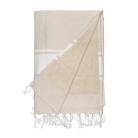 Serviette paréo tissu éponge