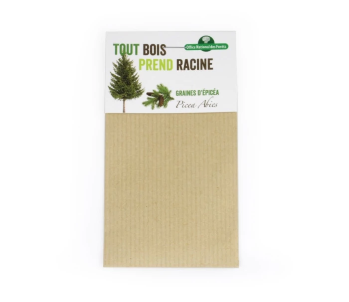 Sachet de graines exotiques en kraft