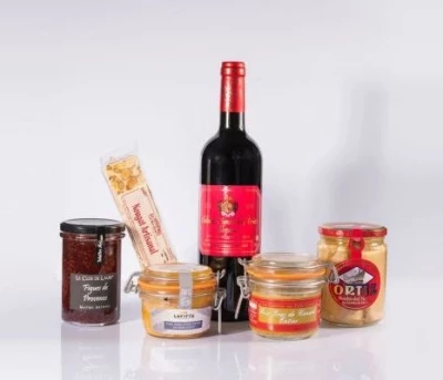 Coffret gourmand Foie gras et Pâtes Bordeaux Shop