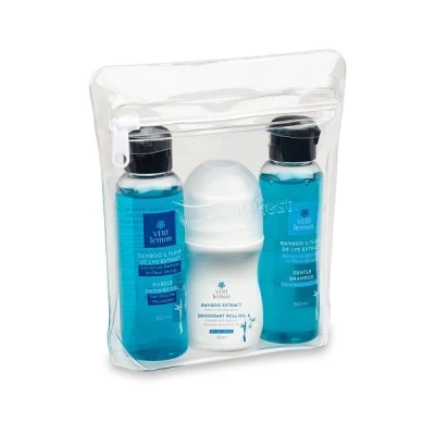 Trousse cosmétique EVA transparente zippée