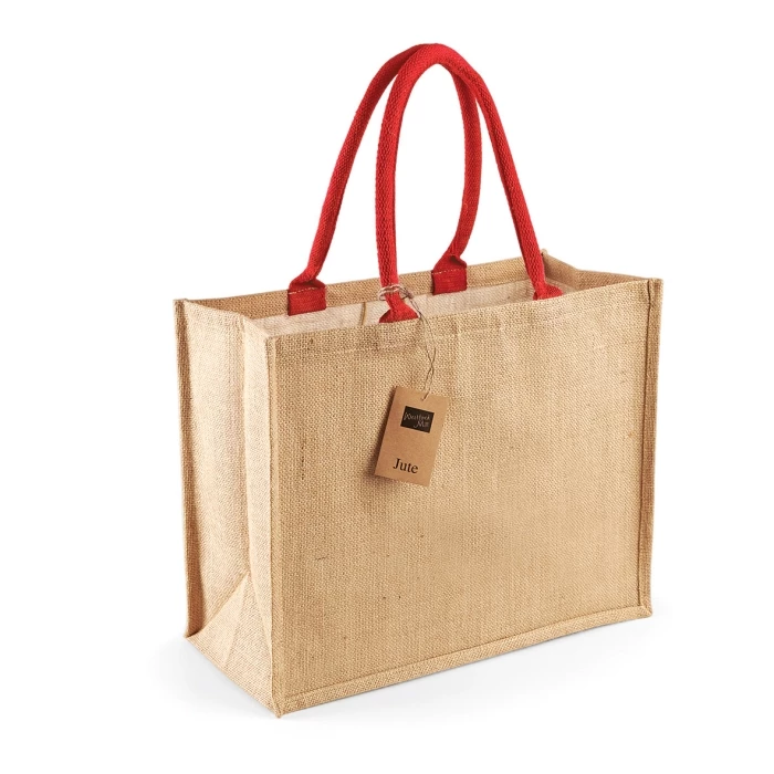 Sac shopping  toile  de jute