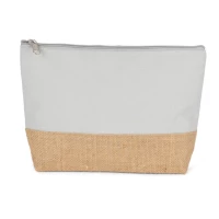 Pochette Toile de jute Coton 28 x 18 x 6 cm