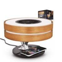 Lampe enceinte & chargeur intégrés