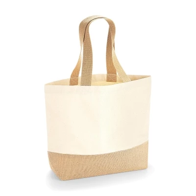 Sac Coton Jute 36 x 34 x 13 cm