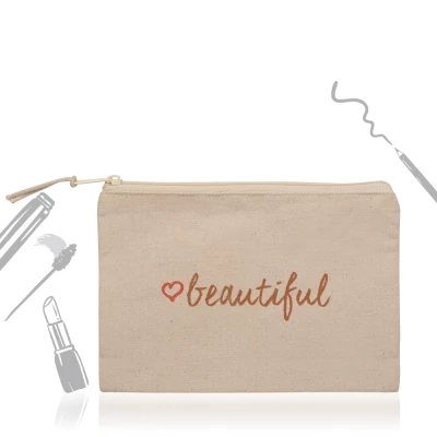 Trousse coton 22,5 x 15,5 cm