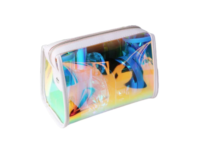 Trousse holographique transparente