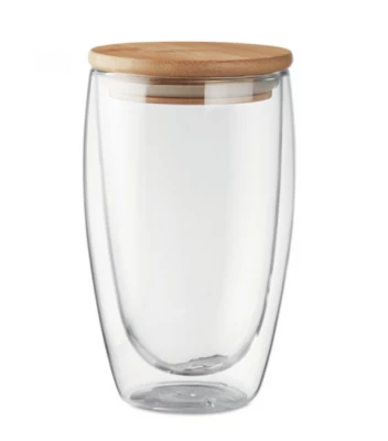 Verre borosilicate double paroi 450ml