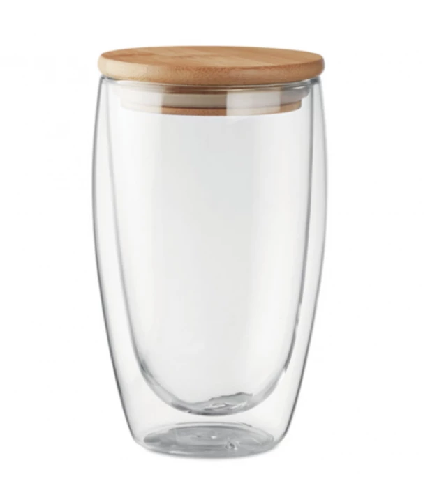 Verre borosilicate double paroi 450ml