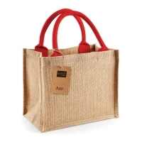 Mini sac toile Jute 26 x 22 x 14 cm