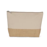 Pochette Toile de jute Coton 28 x 18 x 6 cm