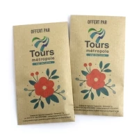 Sachet de graines en kraft