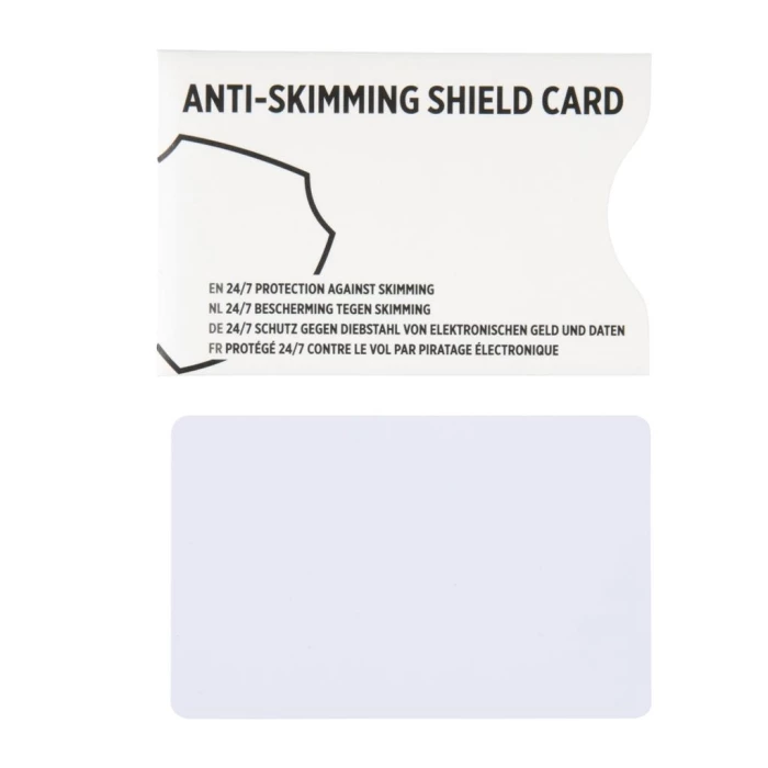 Anti-skimming RFID shield card 