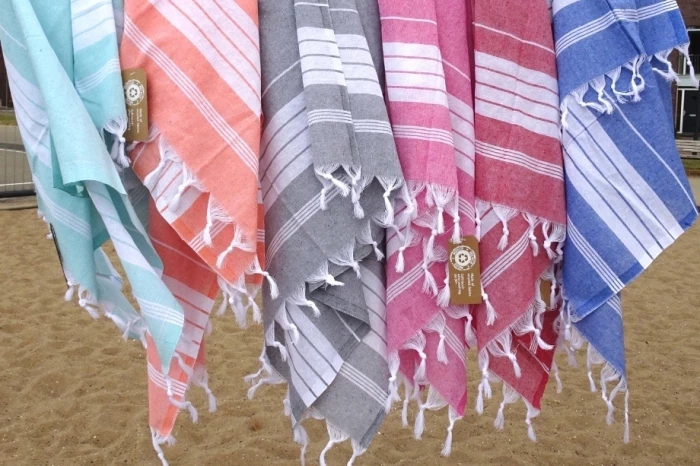 Recycled fabrics towel