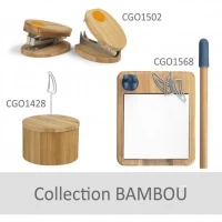 Set Bloc & Stylo Bambou