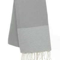 Fouta nid d\'abeille personnalisable